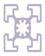  Aluminium frofile (45 x 45)